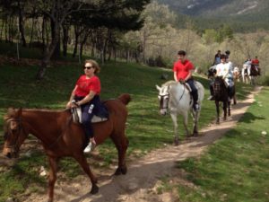 Paseos a caballo Madrid en Plena Naturaleza