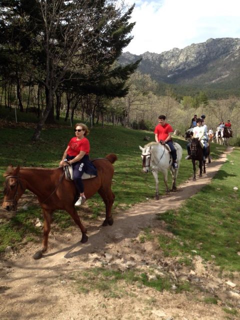 Rutas a caballo Madrid en plena naturaleza